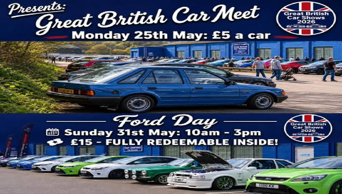 GREAT BRITISH CAR SHOWS: FORD DAY