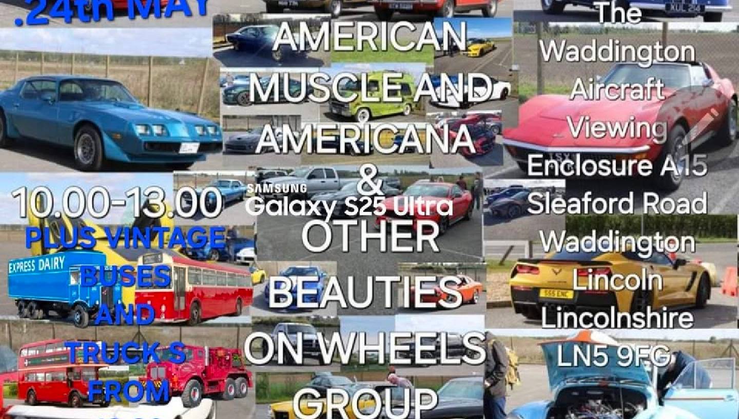 THE WAVE AMERICAN MUSCLE AND AMERICANA AND BEAUTIES ON WHEELS