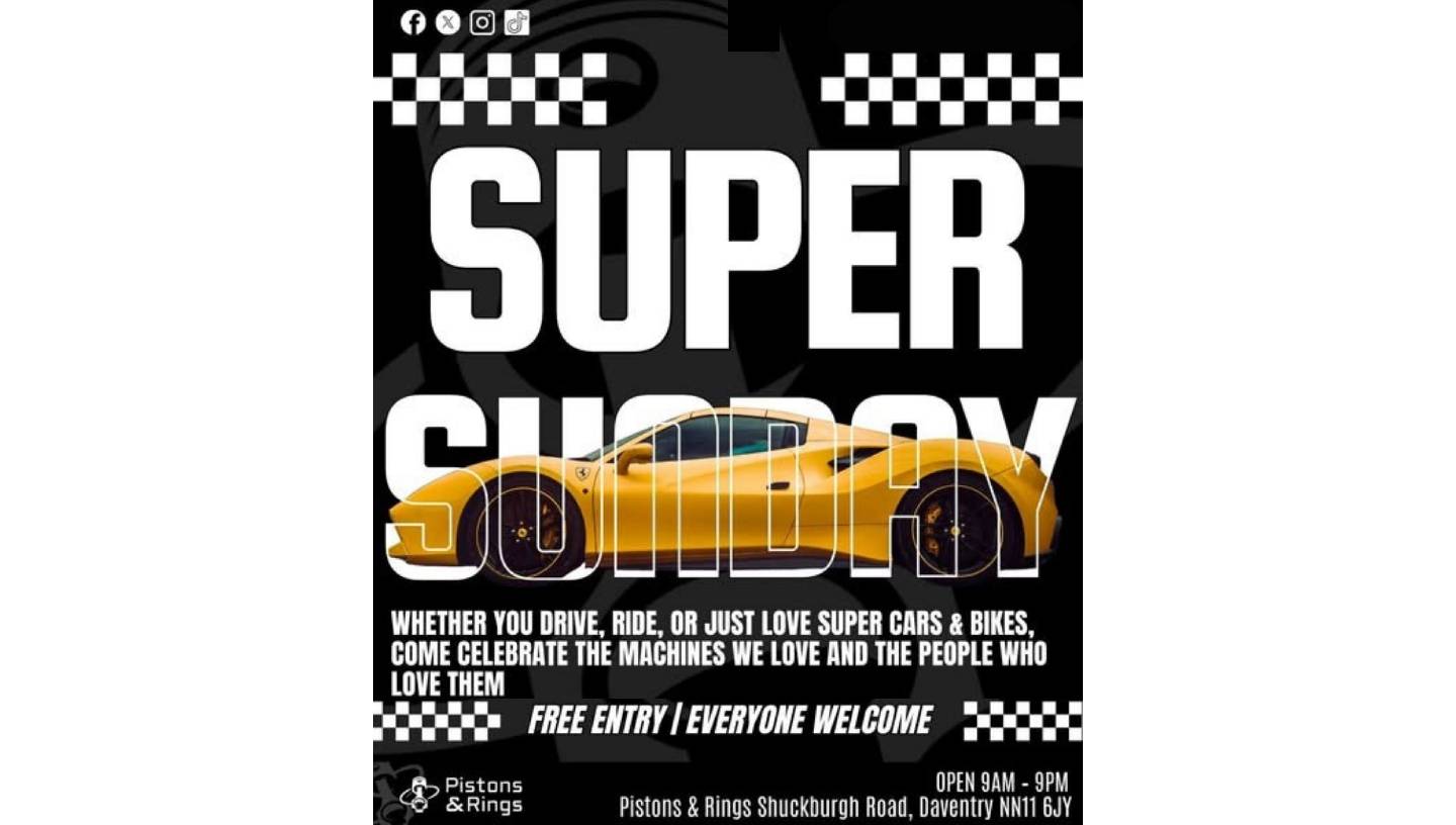 PISTONS AND RINGS SUPER SUNDAY