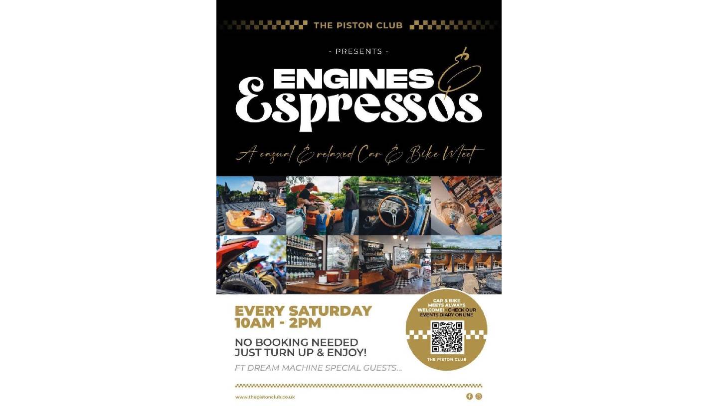 THE PISTON'S ENGINES AND ESPRESSOS: SHOW YOUR SLEIGH