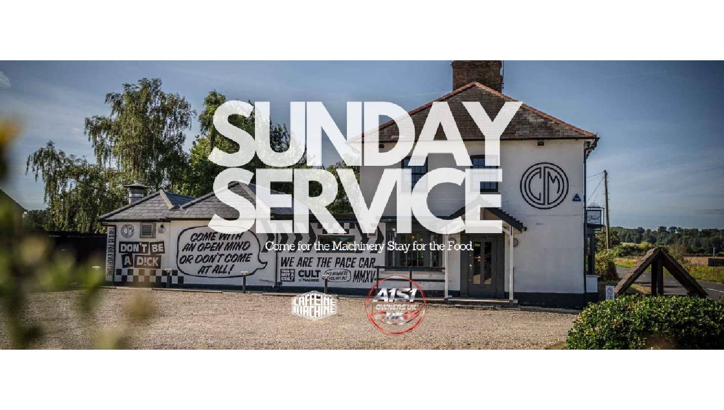 CAFFEINE & MACHINE: SUNDAY SERVICE FT. A1S1 OWNERS UK
