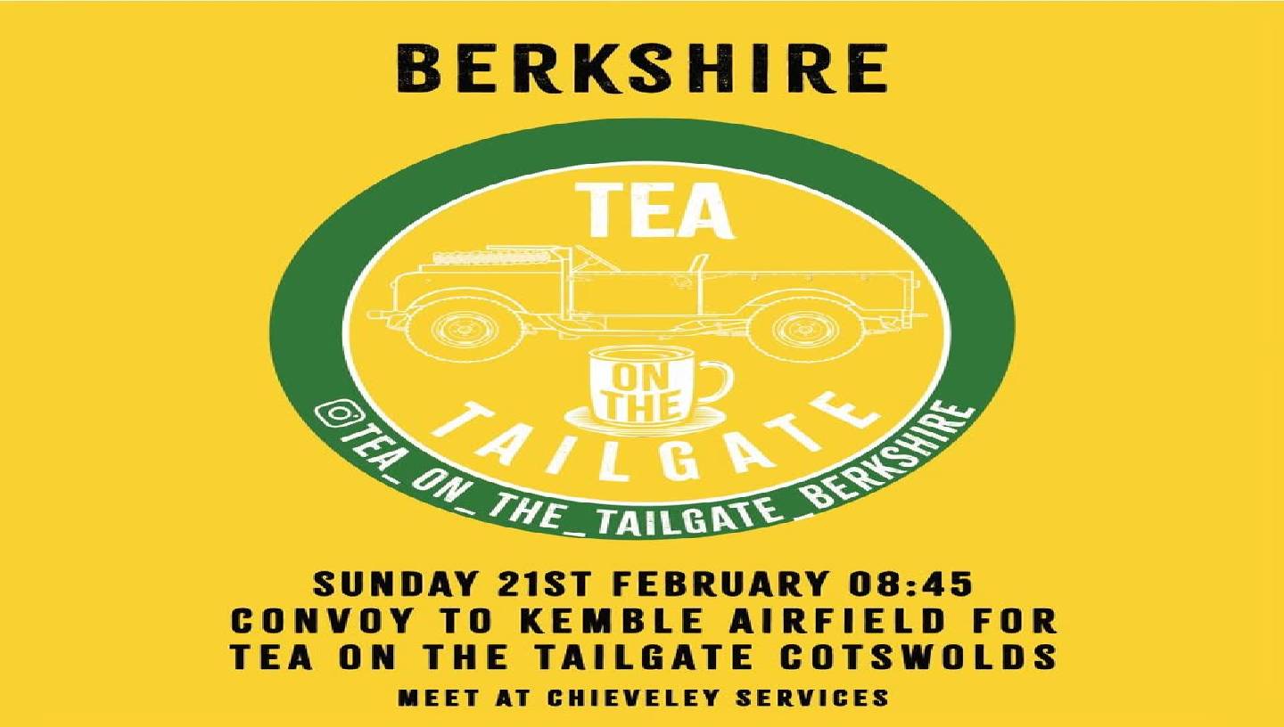 TEA ON THE TAILGATE BERKSHIRE CONVOY TO COTSWOLDS
