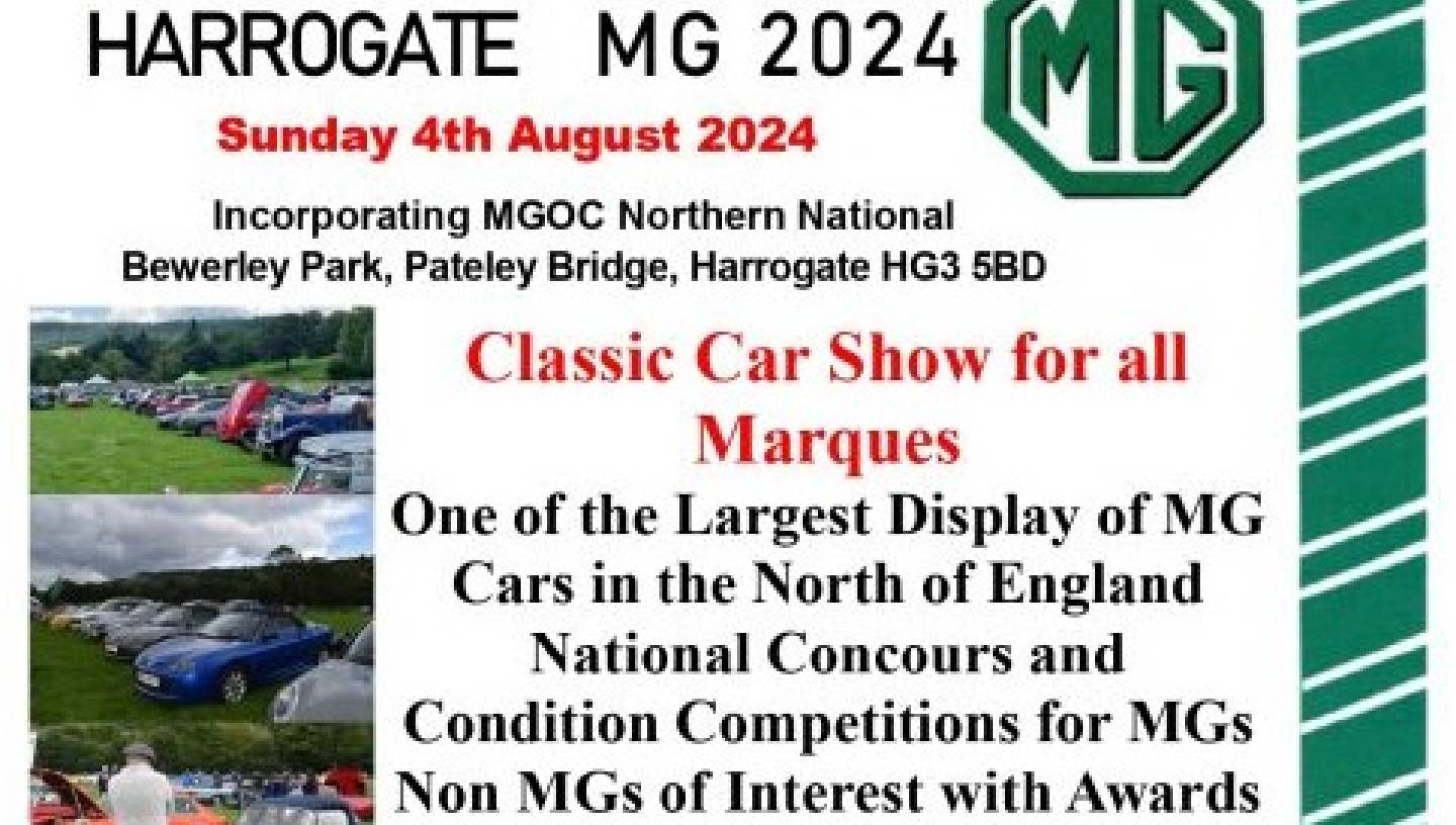 HARROGATE MG CLASSIC CAR SHOW