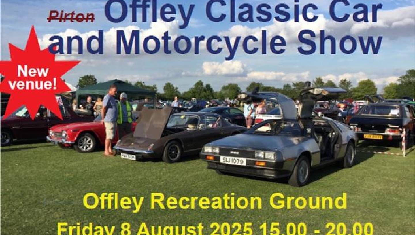 OFFLEY CLASSIC CAR AND MOTORCYCLE SHOW