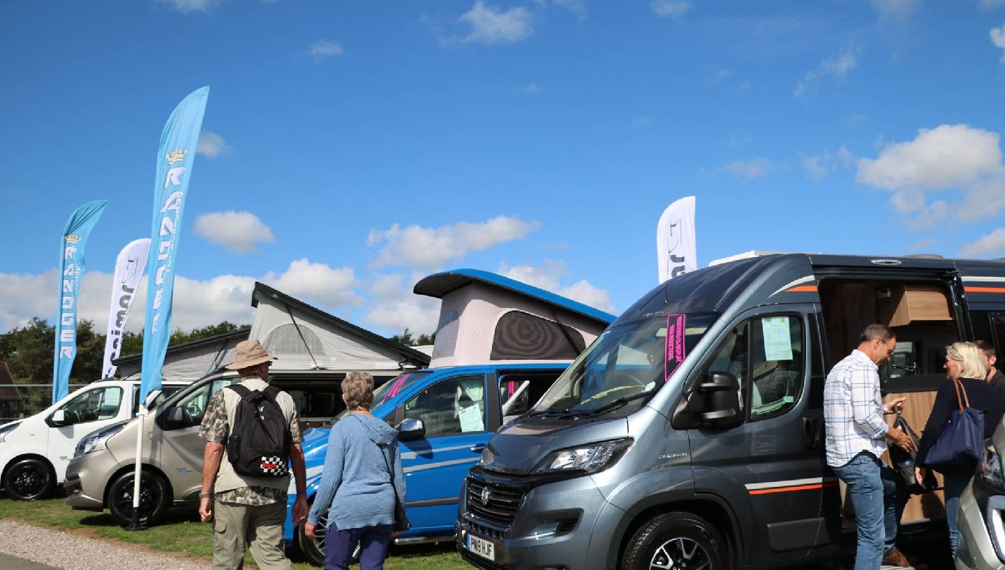 THE SOUTHWEST MOTORHOME AND CAMPERVAN SHOW - SHEPTON MALLET