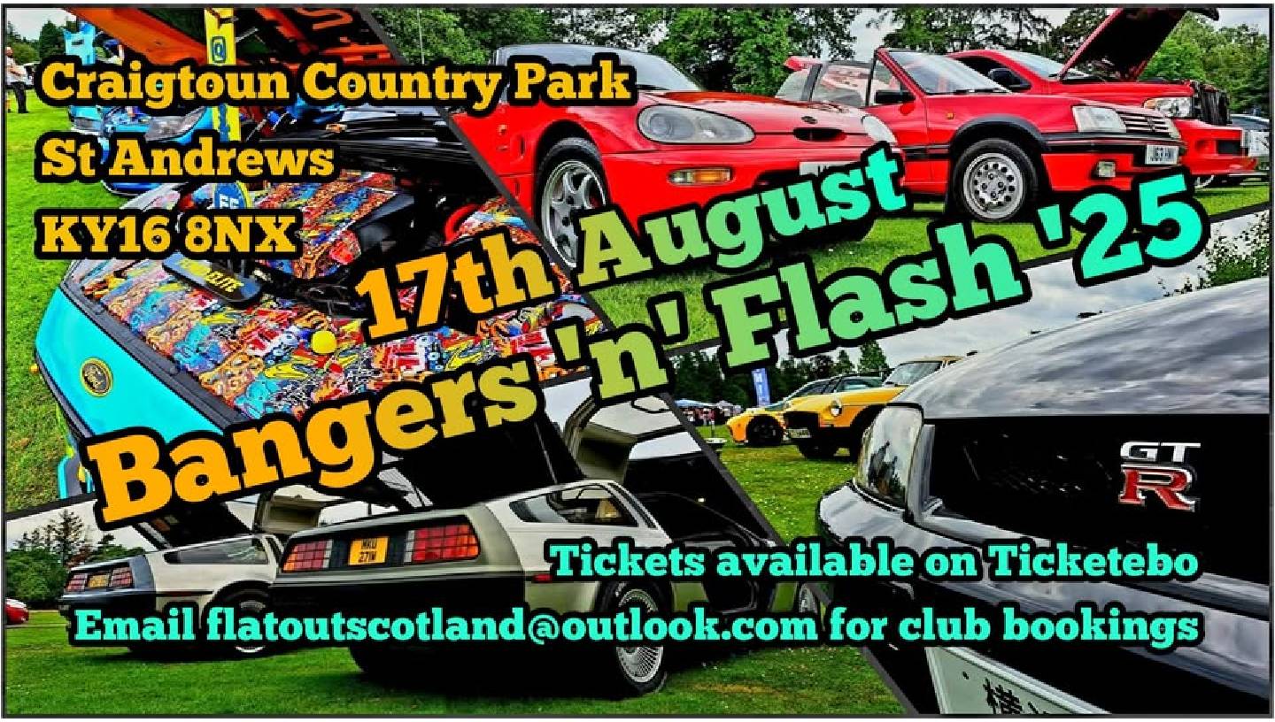 FLAT OUT SCOTLAND BANGERS N' FLASH