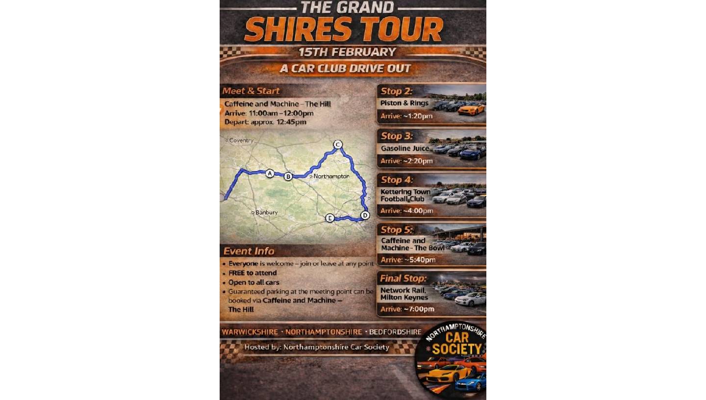 JCCN'S THE GRAND SHIRES TOUR