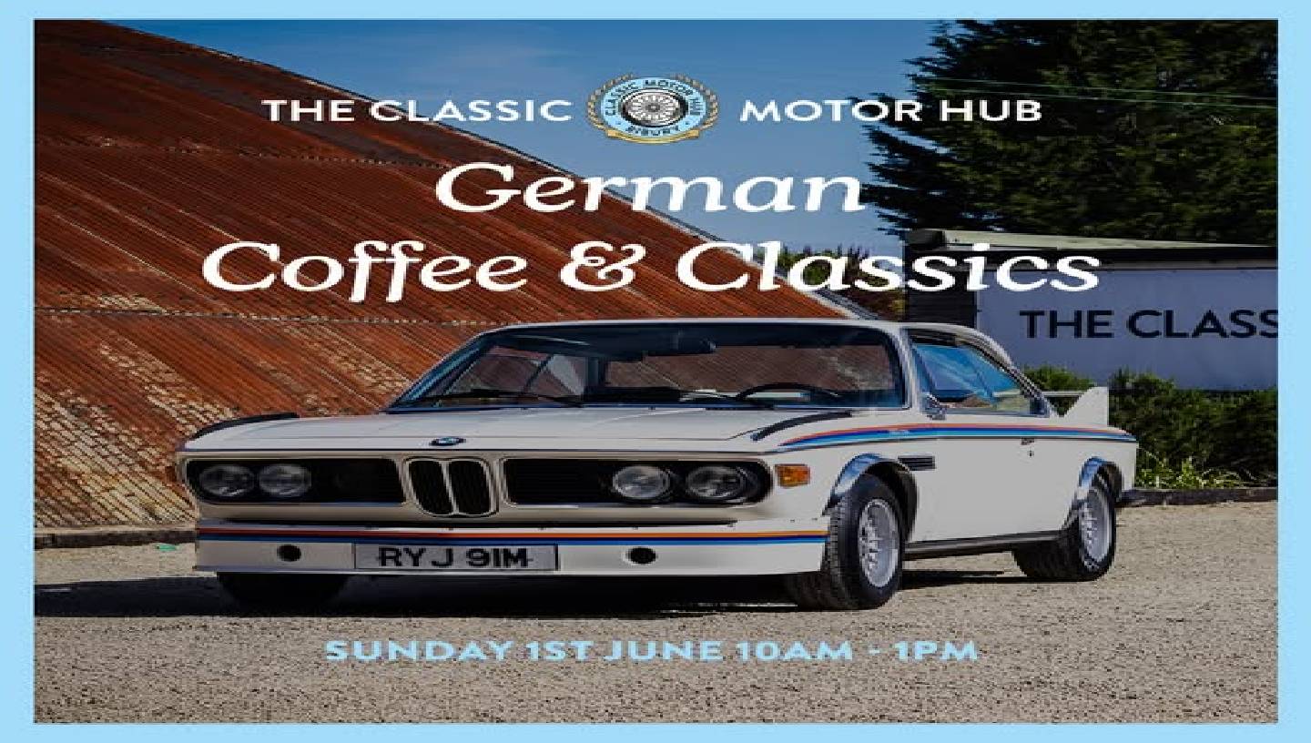 CLASSIC MOTOR HUB GERMAN COFFEE AND CLASSICS