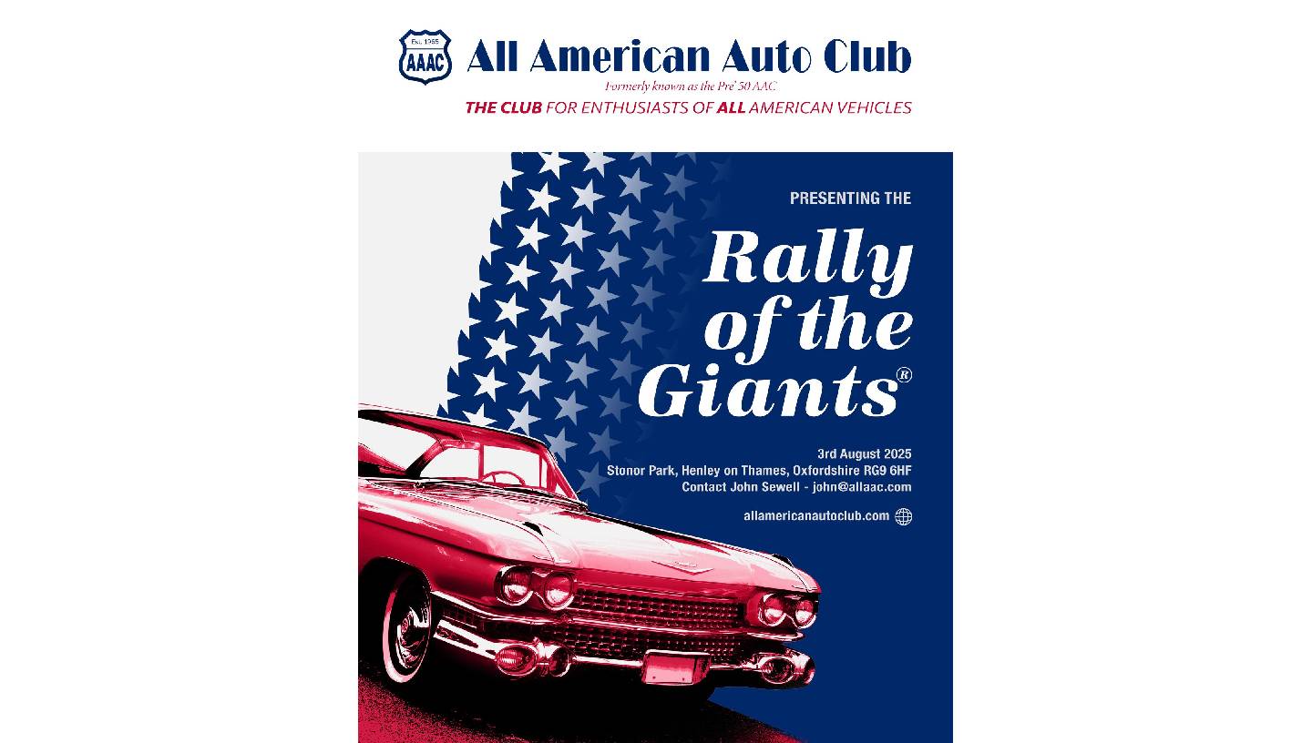 ALL AMERICAN AUTO CLUB RALLY OF THE GIANTS