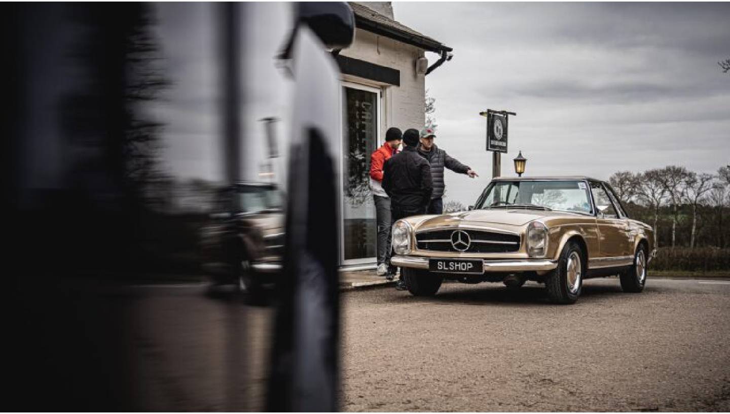 CAFFEINE & MACHINE MERCEDES YARD MEET