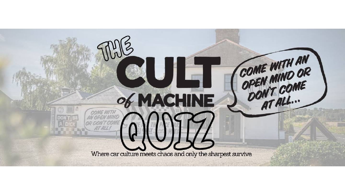 CAFFEINE & MACHINE: THIRSTY THURSDAY FT. THE 'CULT OF MACHINE' QUIZ NIGHT