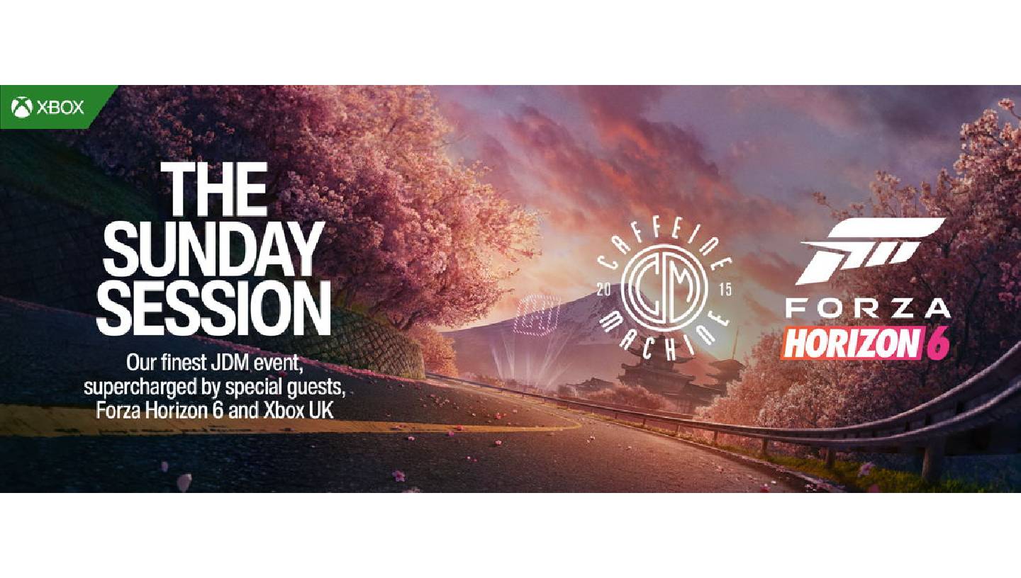 CAFFEINE & MACHINE: SUNDAY SERVICE SUPERCHARGED BY FORZA HORIZON 6 AND XBOX UK