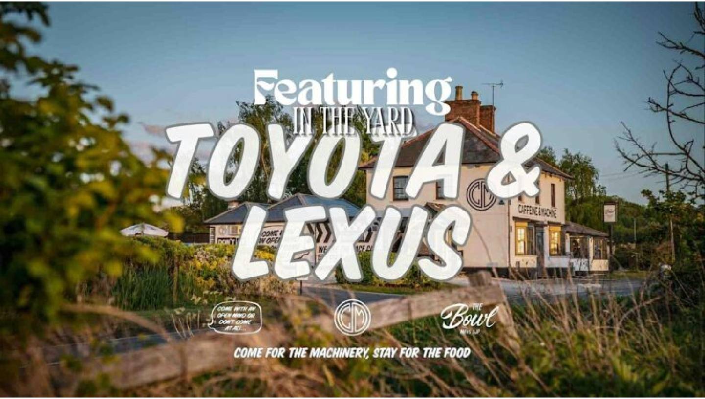 CAFFEINE & MACHINE FEATURING TOYOTA AND LEXUS