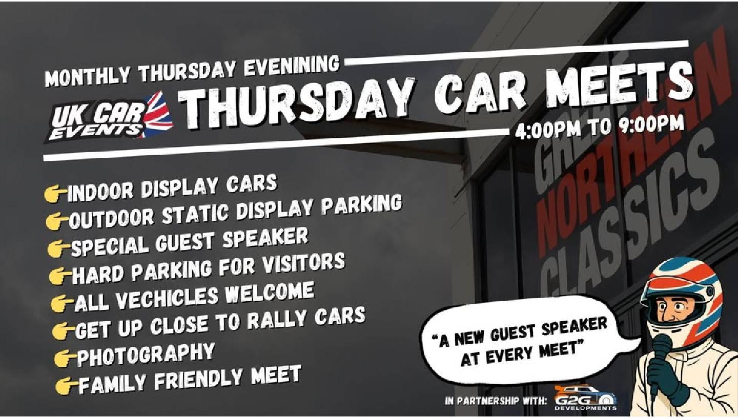 UK CAR EVENTS THURSDAY CAR MEET