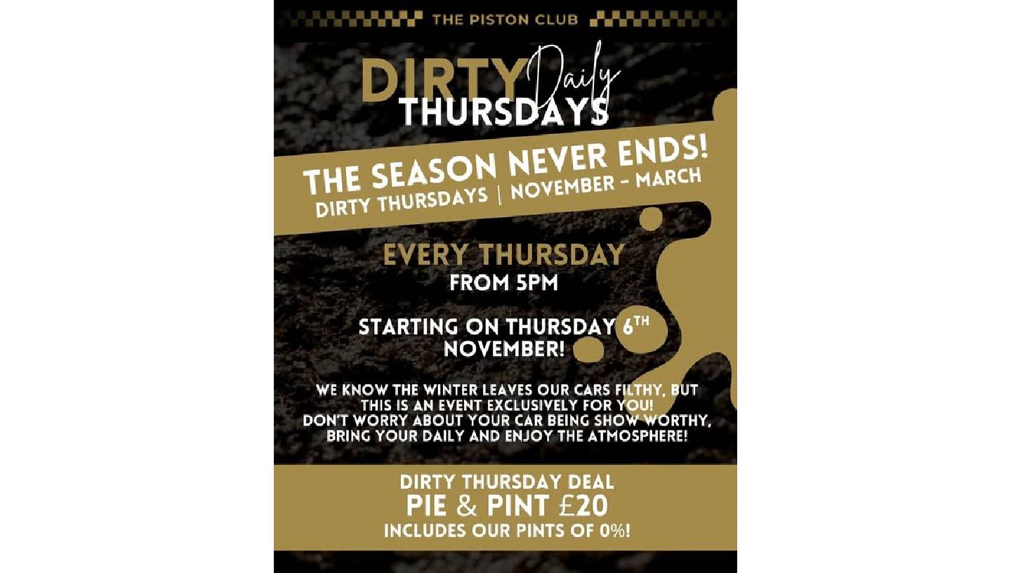 THE PISTON'S DIRTY DAILY THURSDAYS
